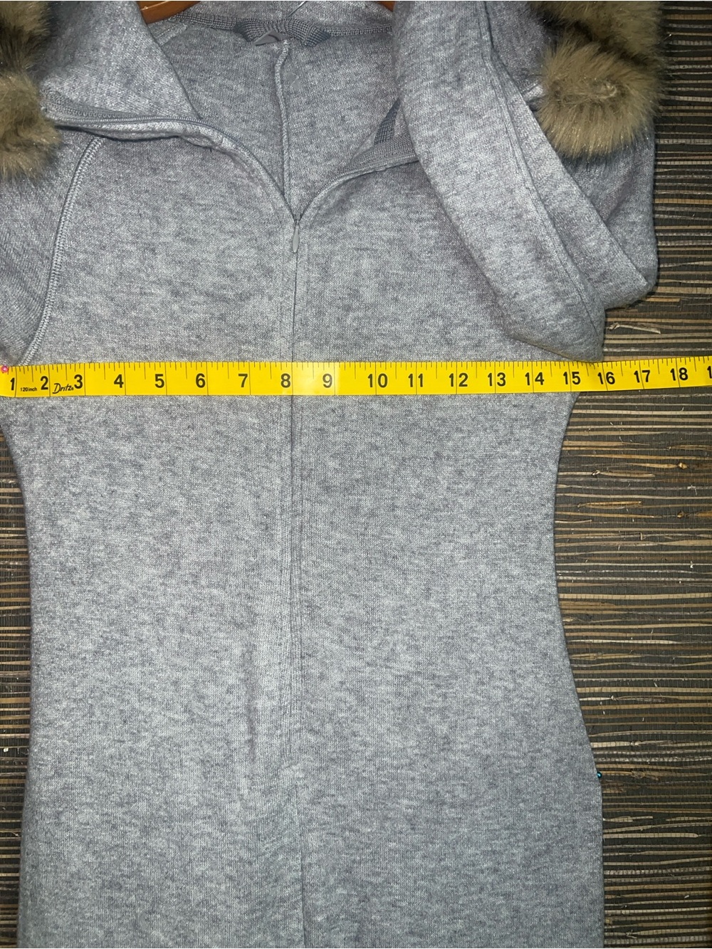 NEW Free People Snowmass Onesie Heather Gray Small cozy boho - Picture 11 of 17